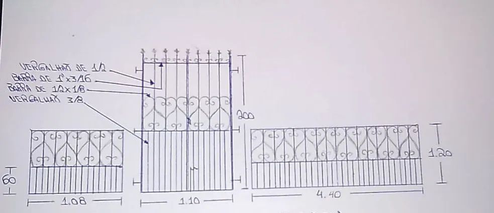 3 grades( vergalhão)