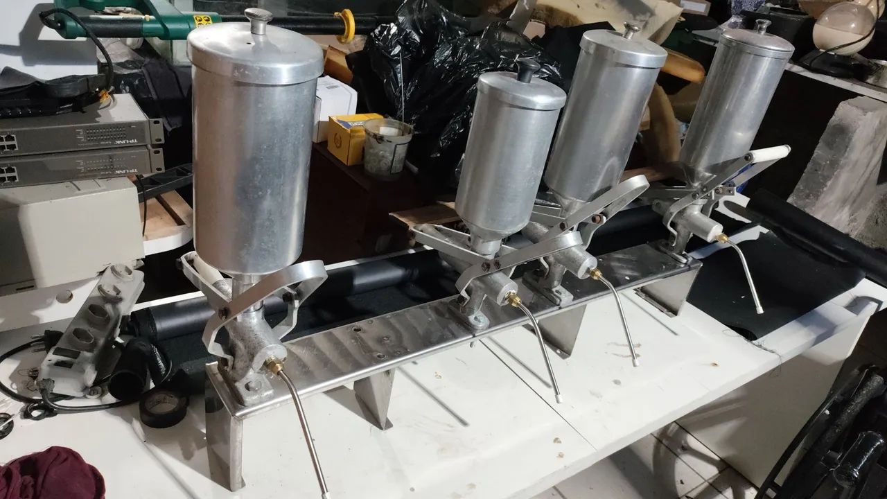 Dispensador de recheio para doces - 4 bicos