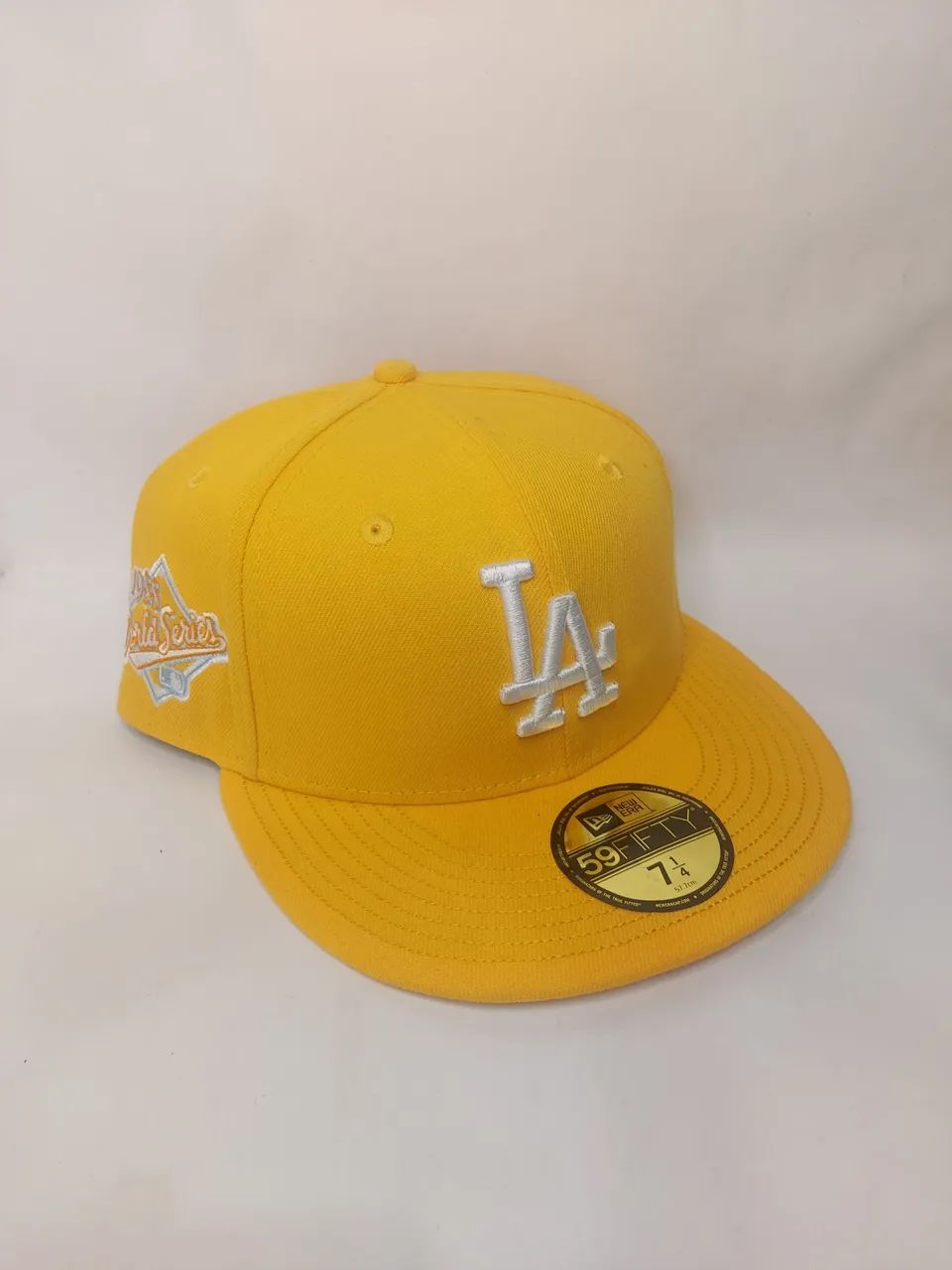 Boné Los Angeles Dodgers amarelo - New era - 59fifty - Baseball - world séries  - Foto 2