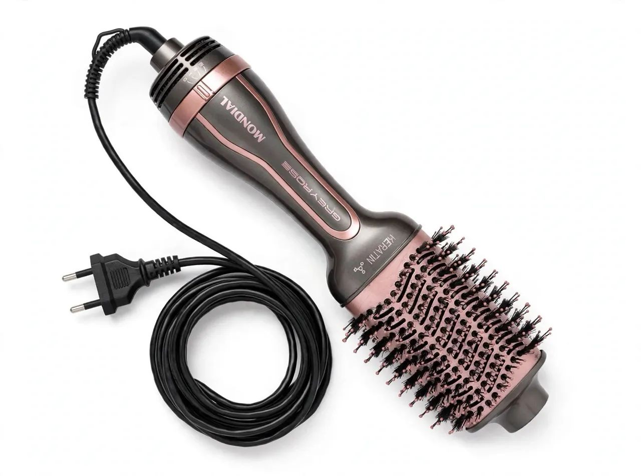 Escova Secadora Mondial Grey Rose 1300W - Na Caixa  - Foto 3