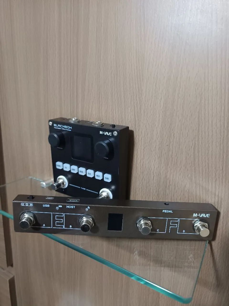 Pedaleira Black box+chocolate Midi plus