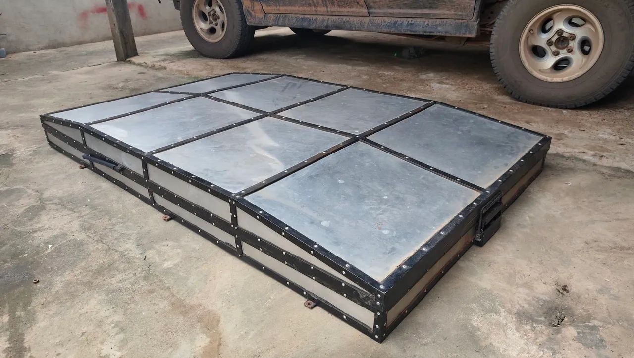 Barraca de Teto Artesanal - Camper