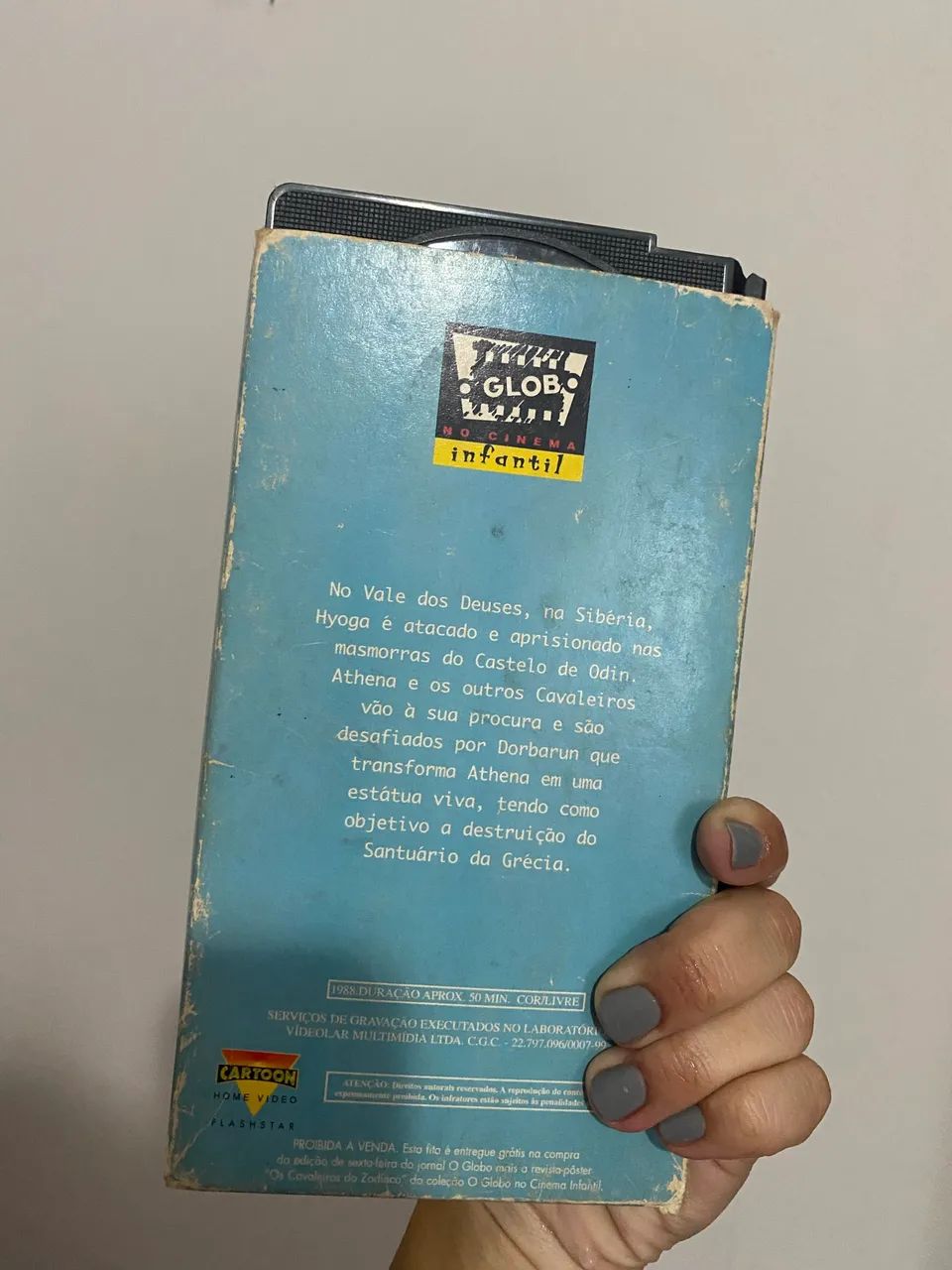 Fita VHS Cavaleiros do Zodíaco  - Foto 2