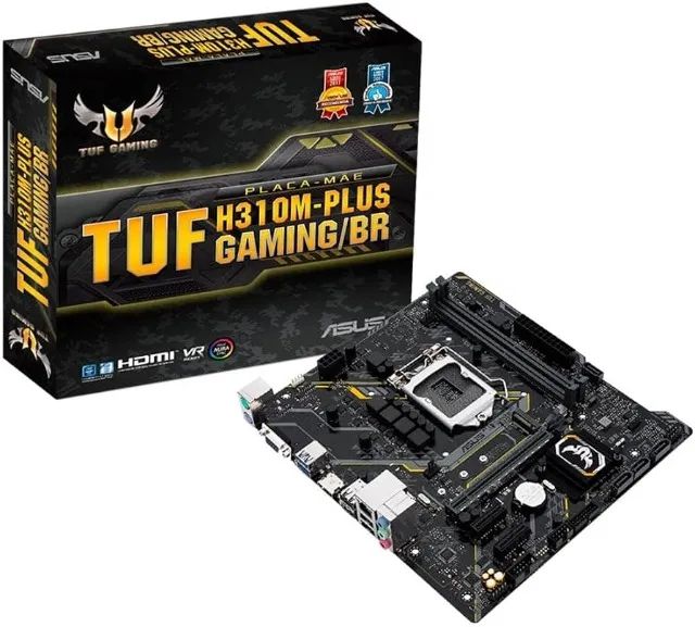 Gigabyte H310M-PLUS GAMING BR Placa-mãe - Foto 2
