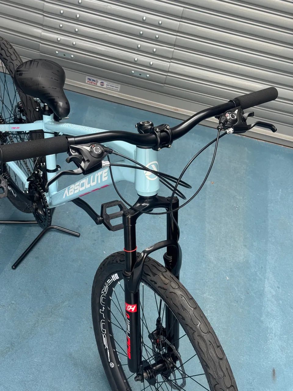 Bicicleta Aro 26 Absolute Brutus Azul  - Foto 3