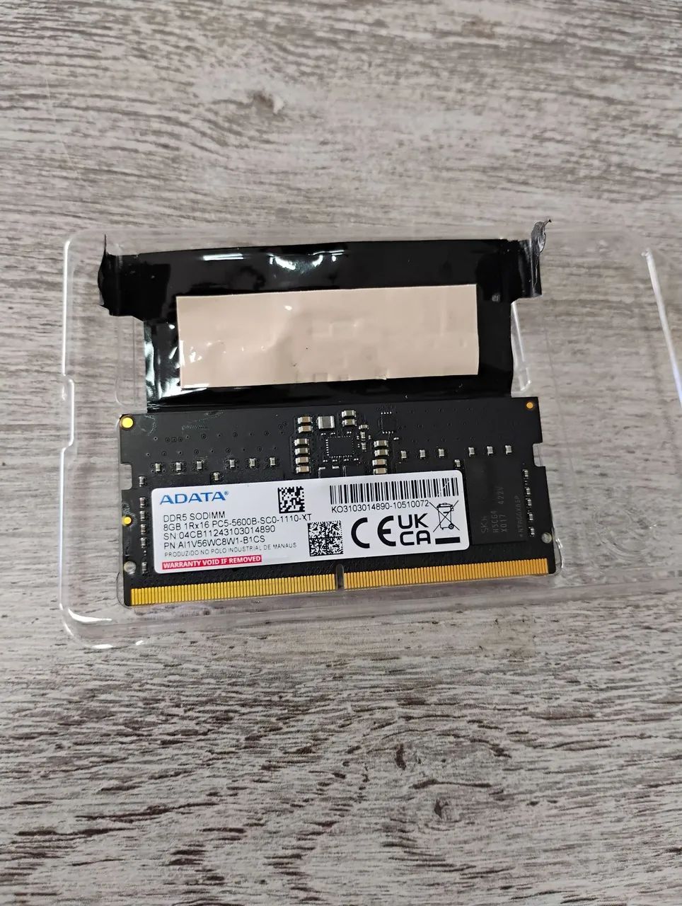 Memória RAM ADATA DDR5 8GB 