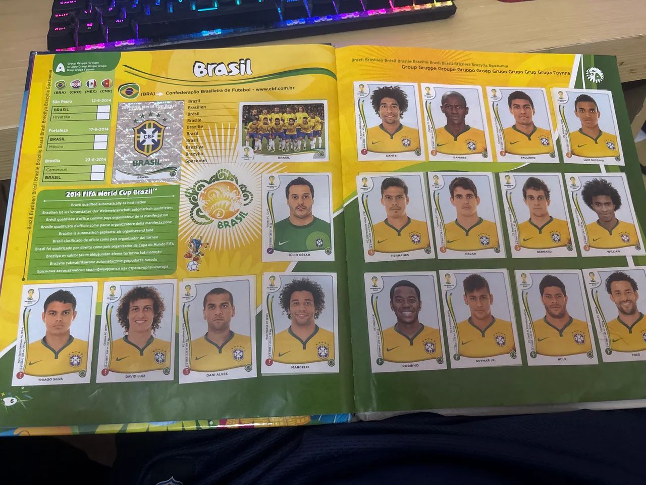 Álbum da copa 2014 completo capa dura  - Foto 5