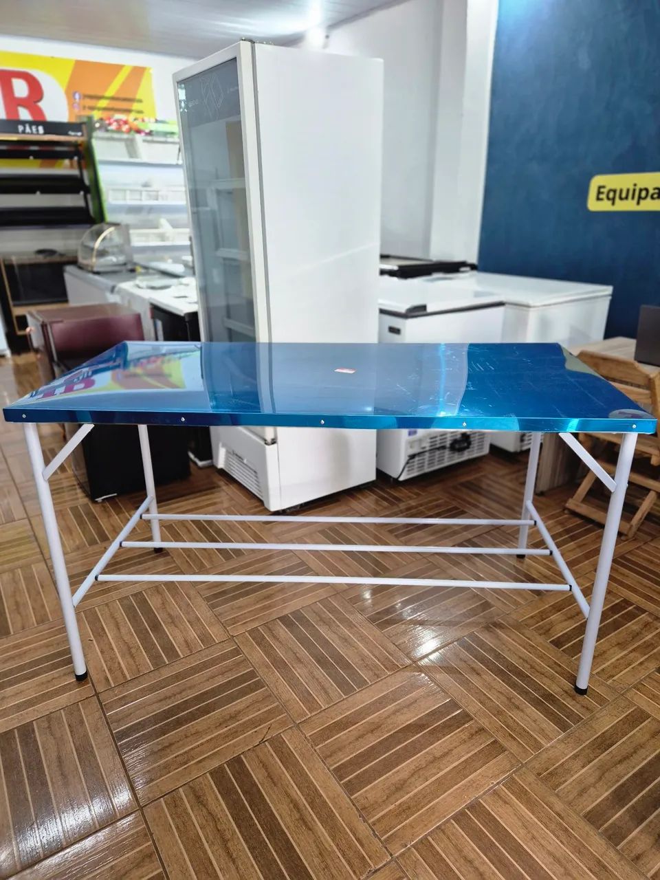 Mesa de inox Venâncio 1.60x 0.80 - Foto 5