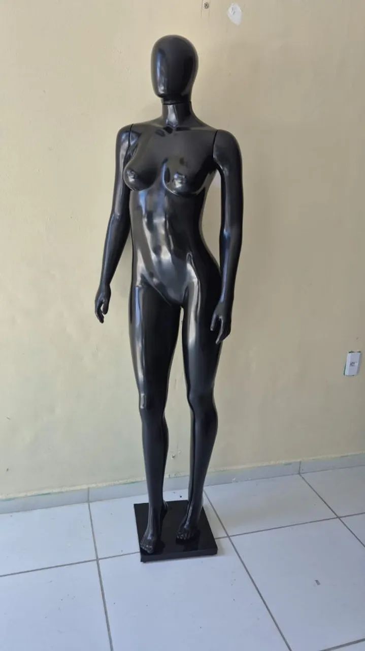 Manequim feminino preto - Foto 3