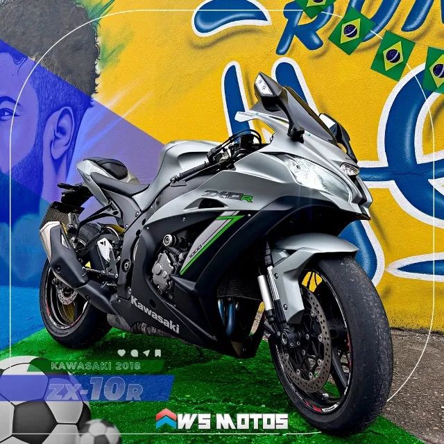 Motos Kawasaki Ninja Zx-10/ Zx-10r 1000cc 2018 no Brasil