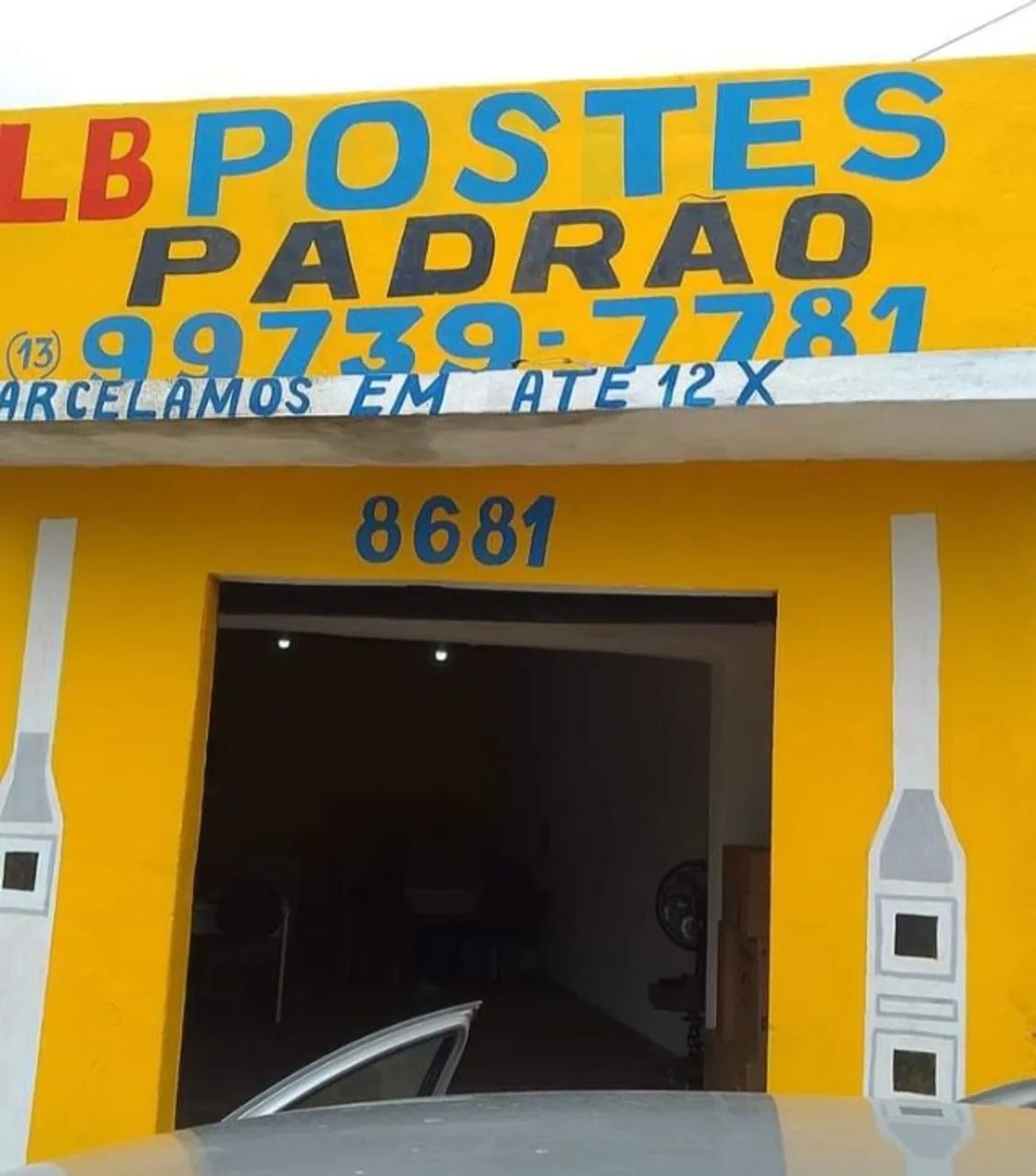POSTE PADRÃO 1 E 2 MEDIDORES - Foto 3