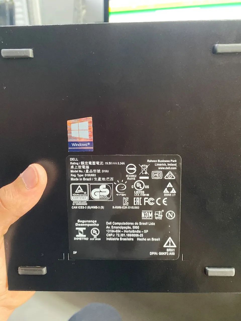 Mini Pc Dell i5 8ª 16GB NVMe 256GB - Foto 5
