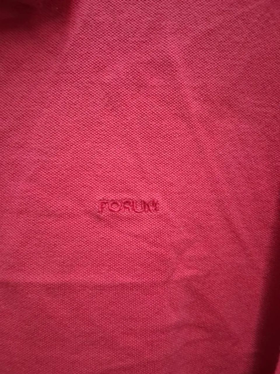 Camisa Polo Forum Vermelha - G - Foto 5