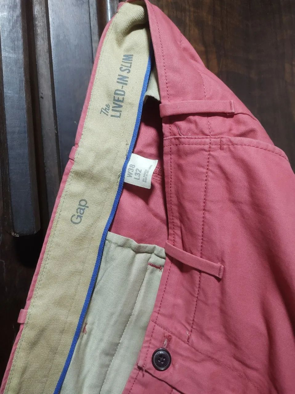 CALCA CHINO GAP TAM 48