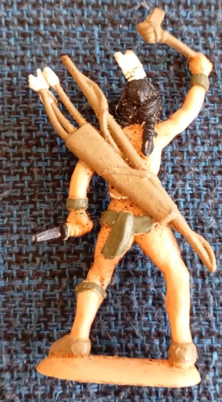 Miniatura Índio Pintado Forte Apache Gulliver Anos 70/80 - Foto 2