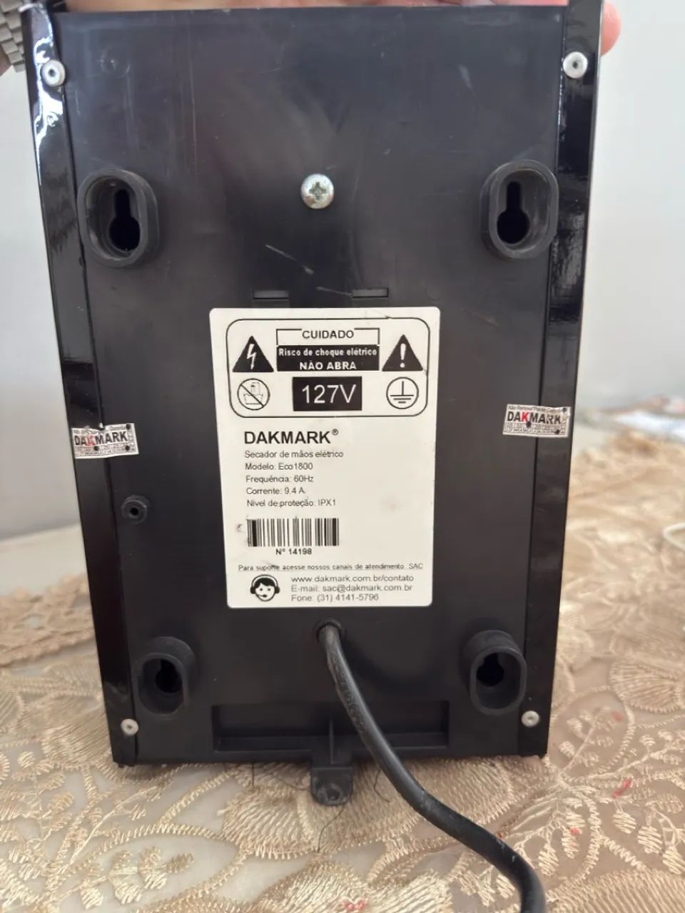 Secador de mão Elétrico 127V - Foto 3