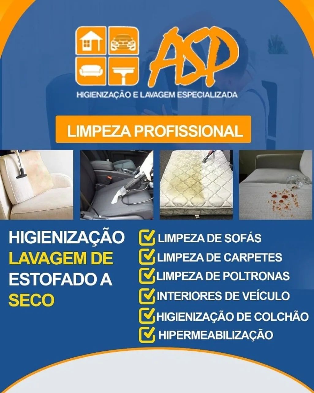 Lavagem a seco - com a melhor equipe