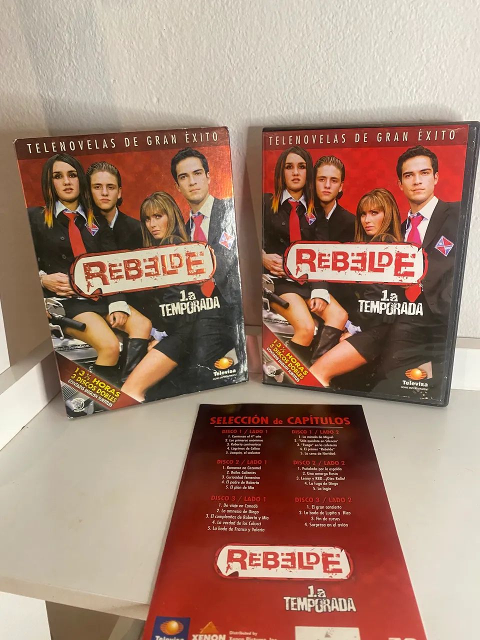 Box REBELDE 1 Temporada IMPORTADA  - Foto 2