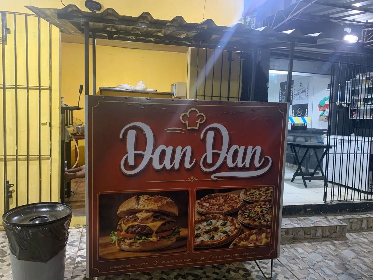 Carrinho de lanche 