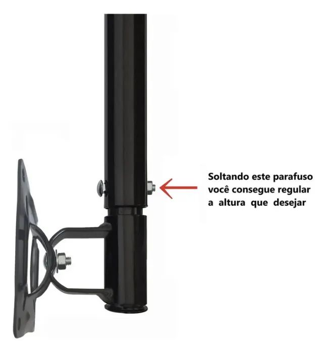 Suporte De Teto Tv Articulado Technosat 10 A 65 polegadas Modelo 4600 - Foto 4