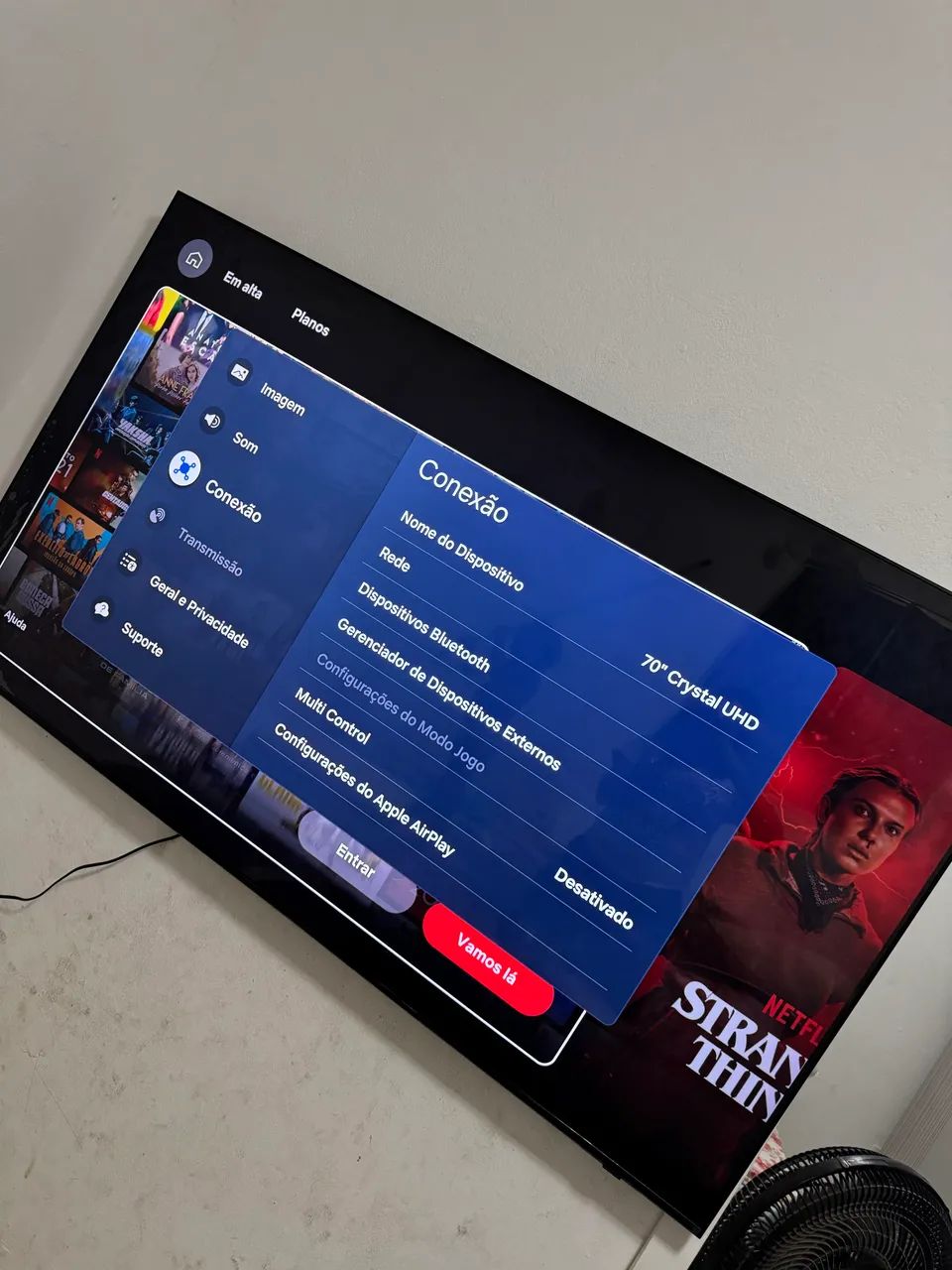 Smart Tv Samsung 70 polegadas 4k
