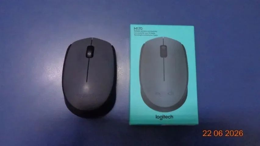 Mouse sem fio M170 Preto Logitech