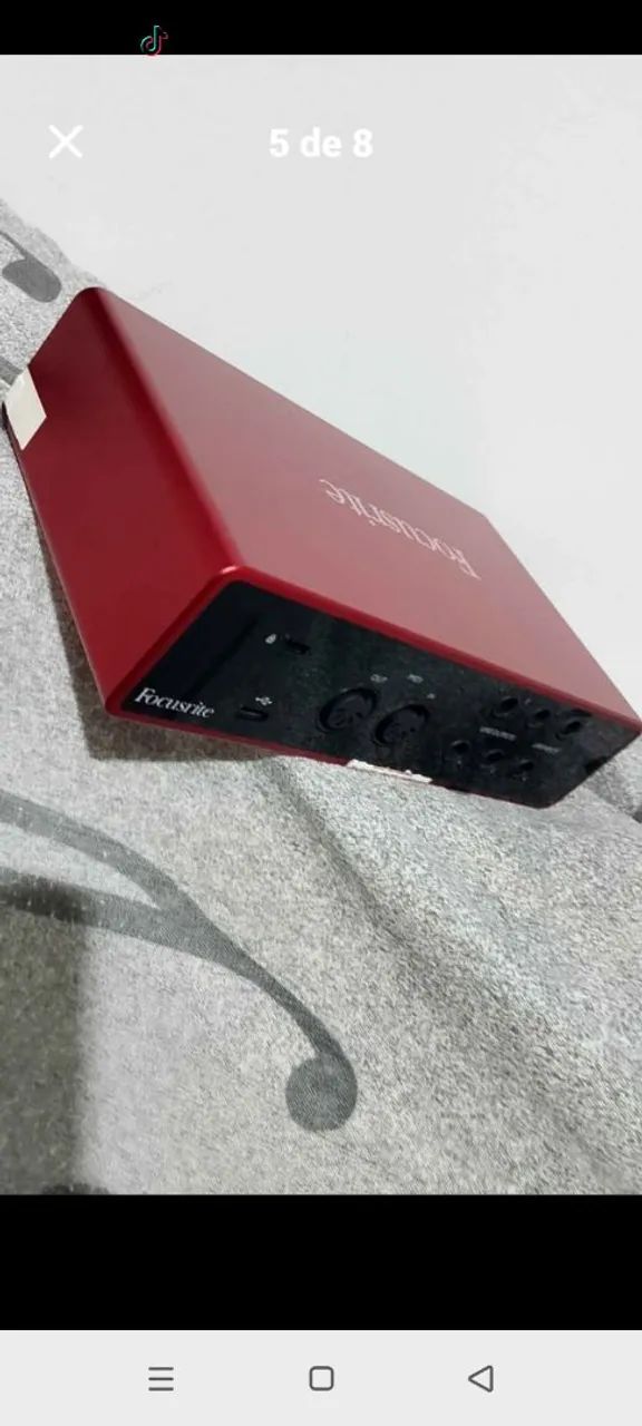 Interface de áudio  - Foto 3