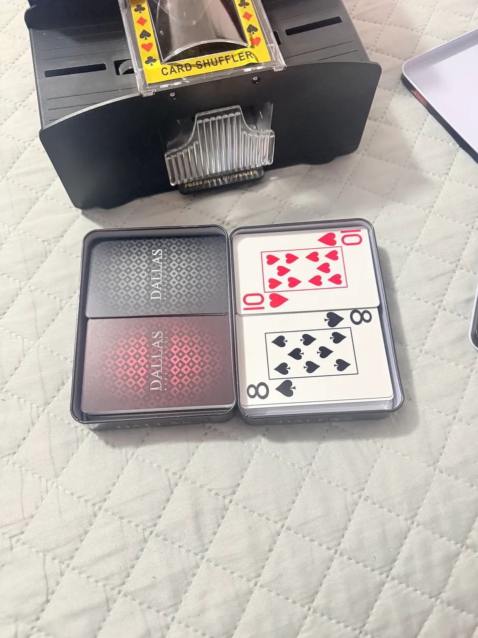 Embaralhador automático de cartas com 2 baralhos Dallas  - Foto 4