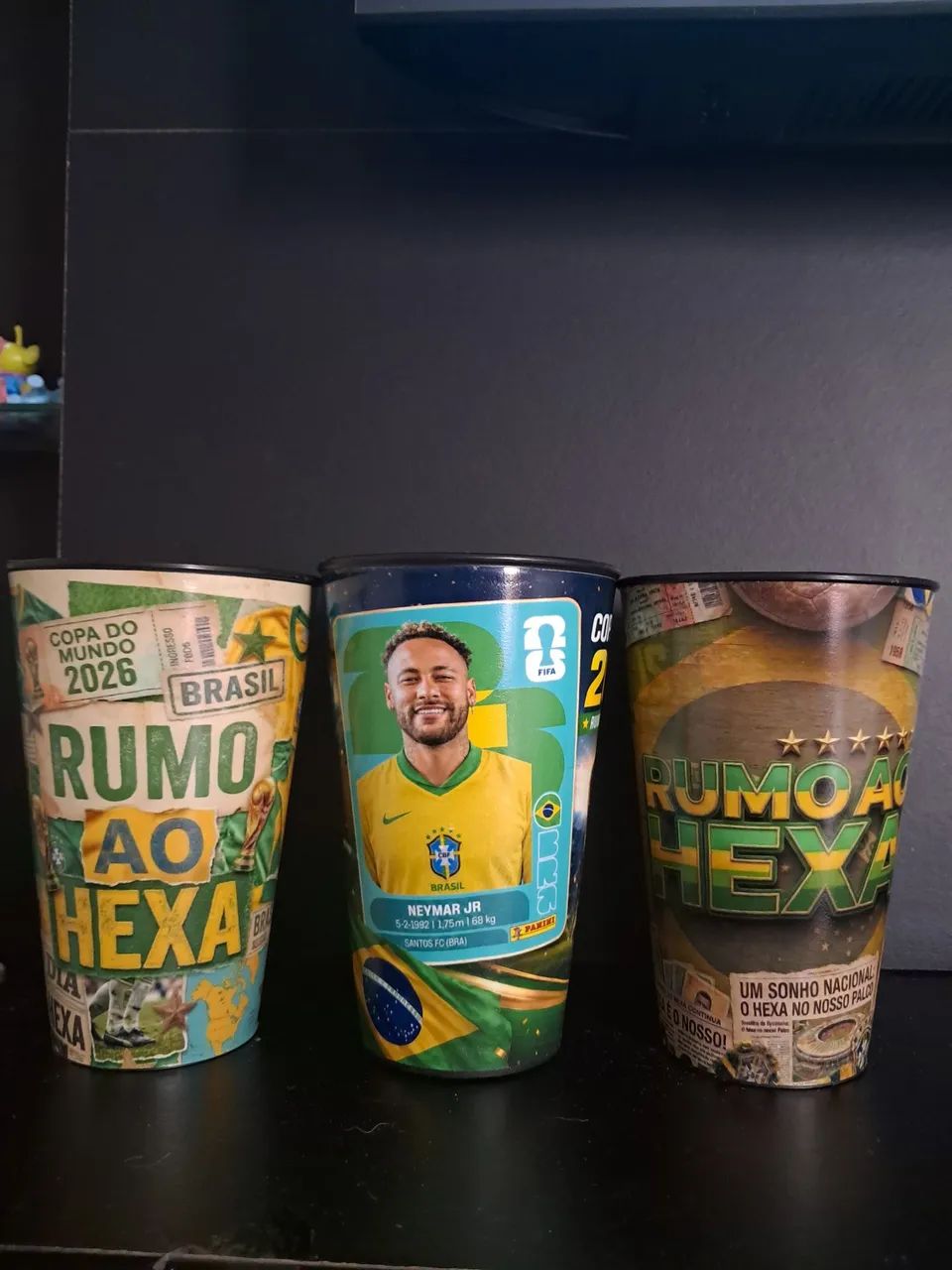 Copos da seleção brasileira  - Foto 4