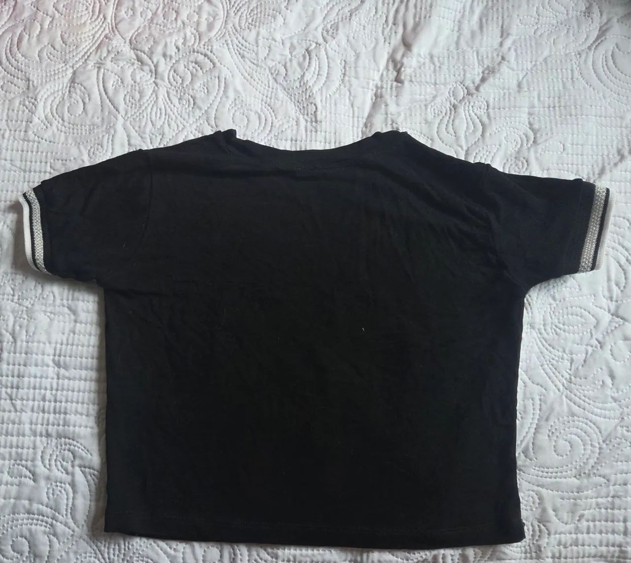 Camiseta Stitch (preta) - Foto 2
