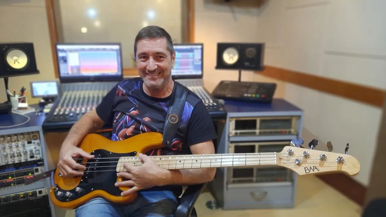 Contrabaixo EWA Near Bass Passivo JP - Instrumentos musicais