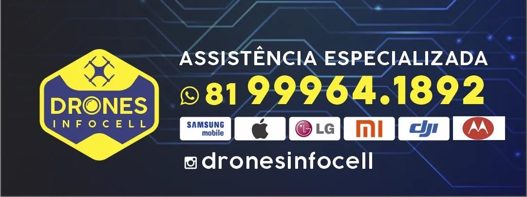 Dji Assistência Técnica Drones Infocell
