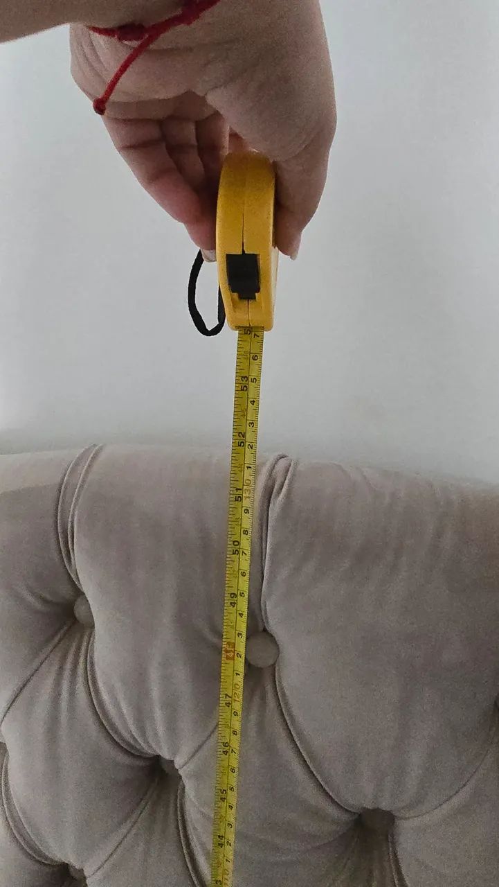 Cabeceira de cama acolchoada desenhada - Foto 3