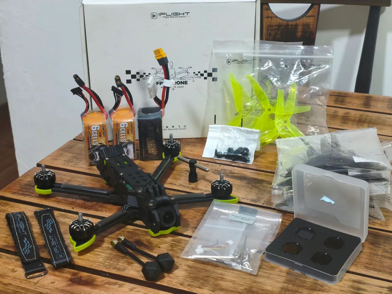 DRONE iFlight NAZGUL ECO DC5 + DJI O4 PRO + GPS