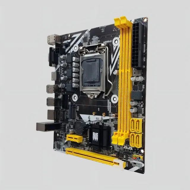 Placa Mãe Revenger H81 PRO LGA1150 DDR3 M.2 NVMe USB 3.0 Micro ATX Intel pode retirar no l - Foto 5