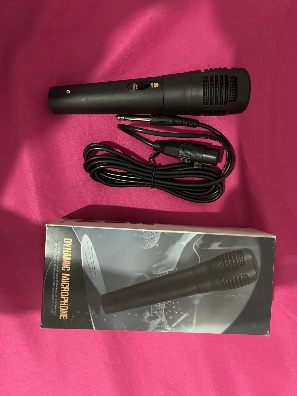 Microfones novos baratinho 