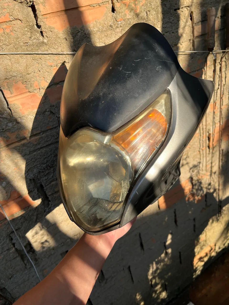 Frente farol titan 150 