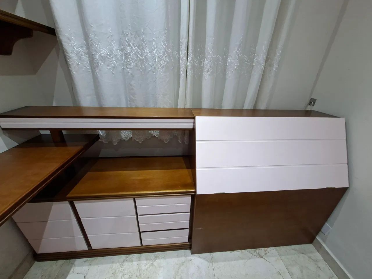Jogo de quarto madeira maciça  - Foto 5