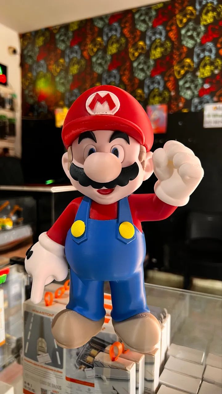 Boneco Action figure Mario 