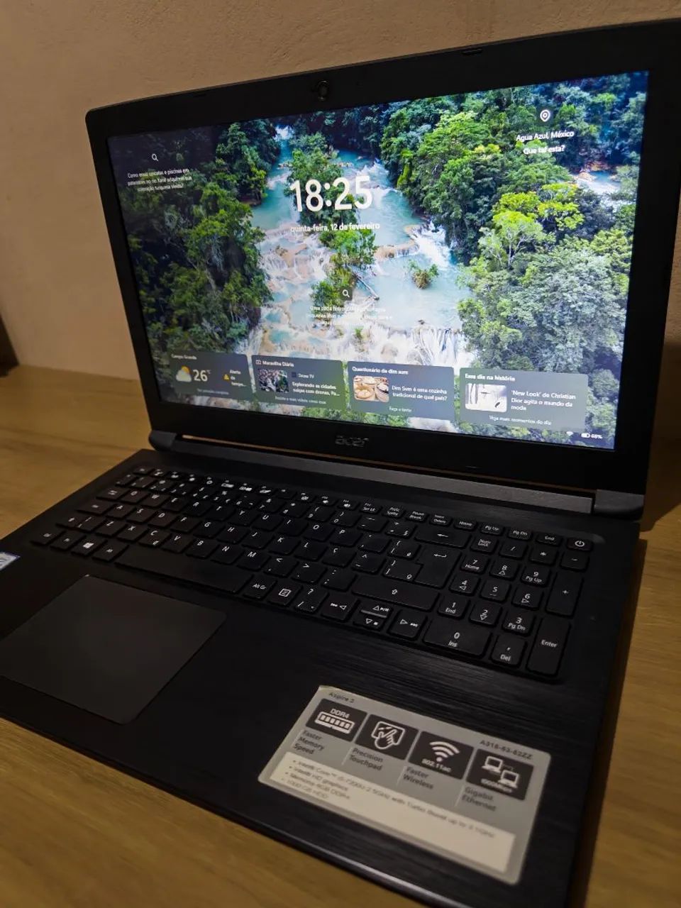 ACER ASPIRE 3 COM PROCESSADOR I5 E SSD  - Foto 2