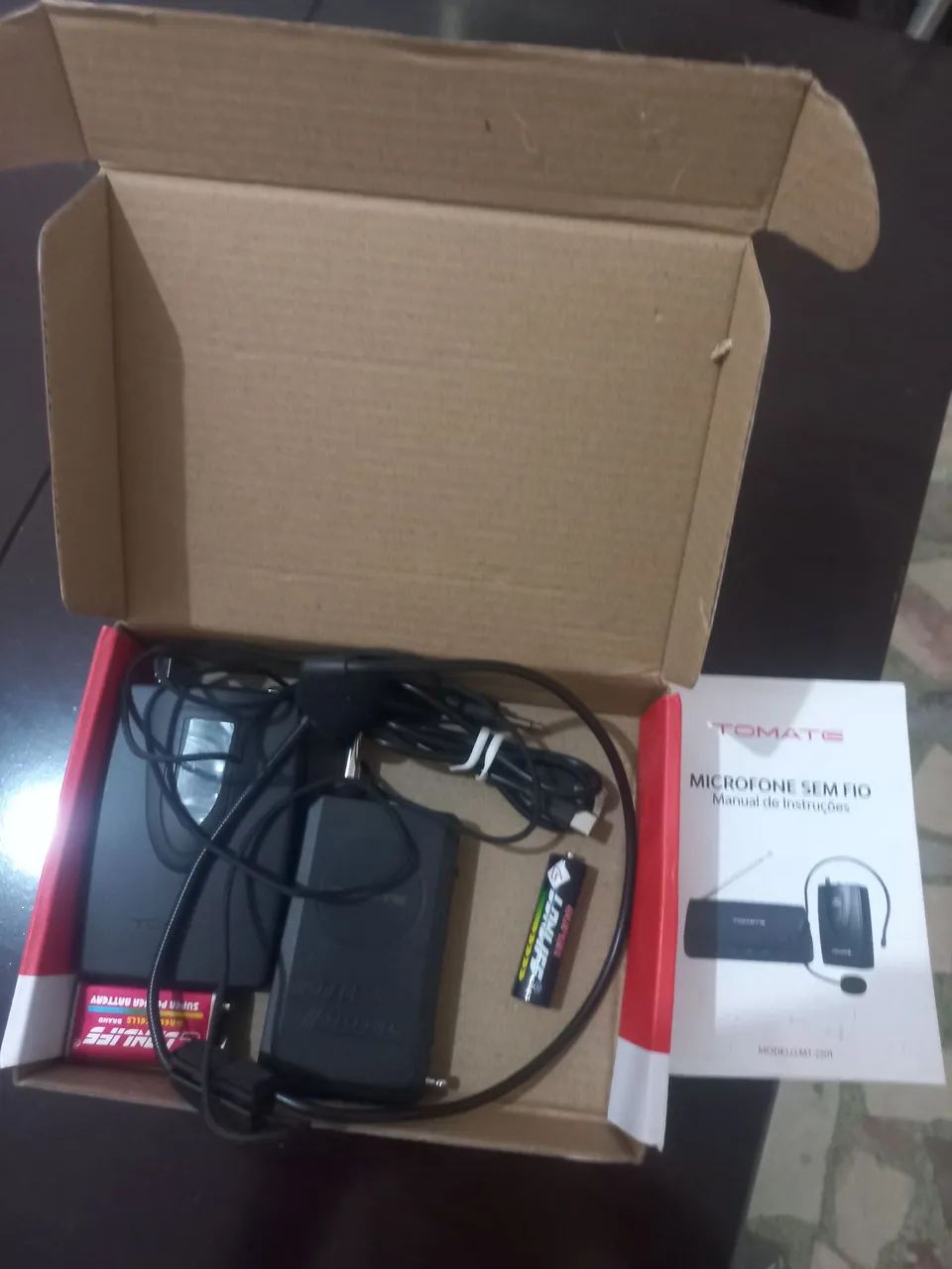 Microfone profissional wireless-TOMATE