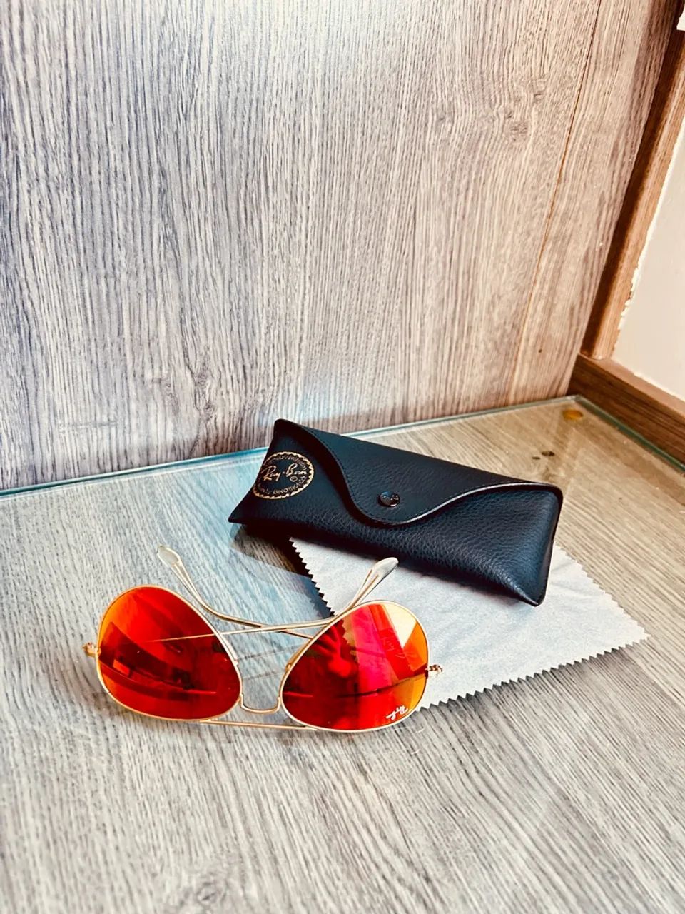 Óculos ray ban new aviador 