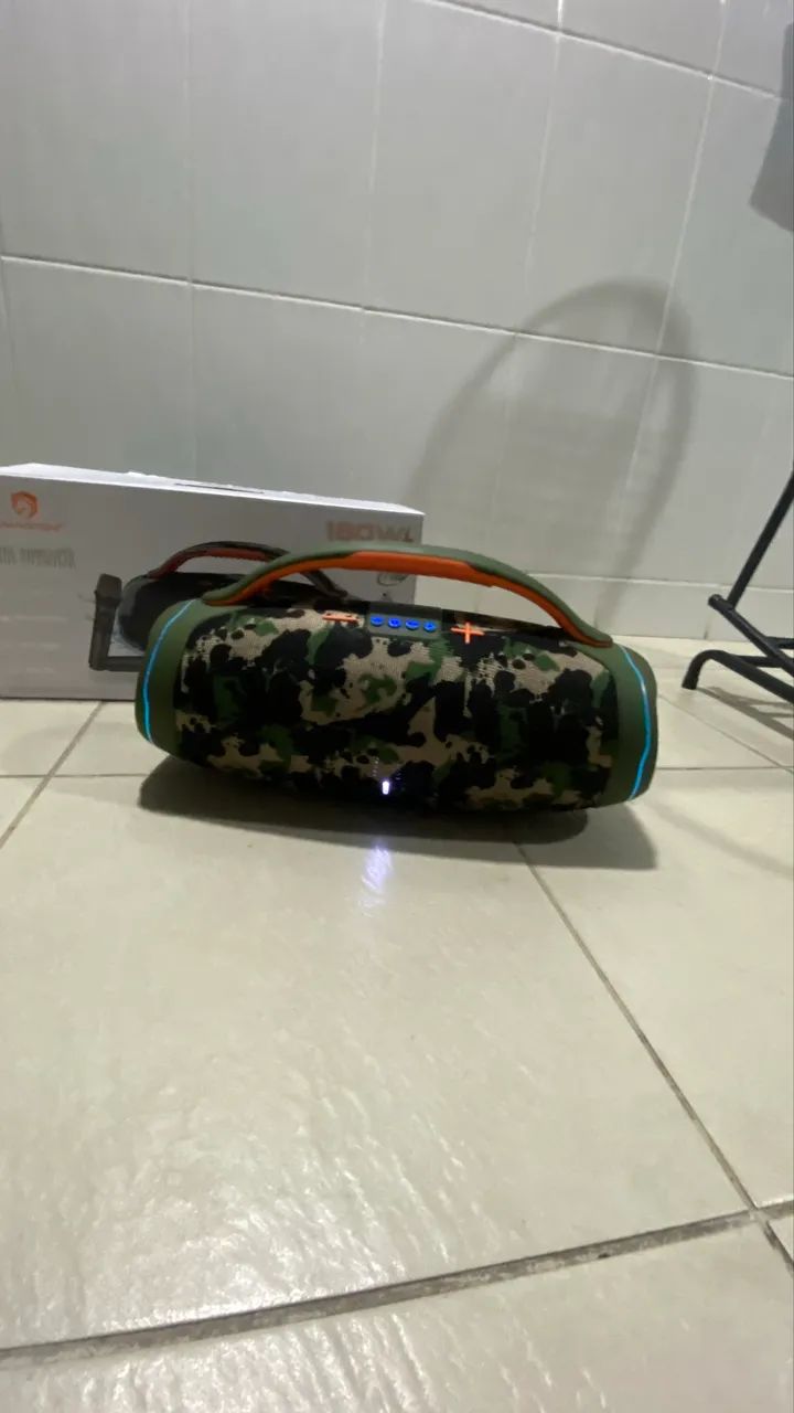 Caixa de som boombox - Foto 4