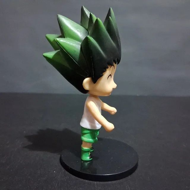 Action Figure Articulável Gon Freecss Hunter x Hunter 11cm Com Base PVC - Foto 4