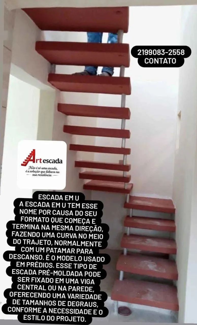 Escada pré moldada * - Foto 4