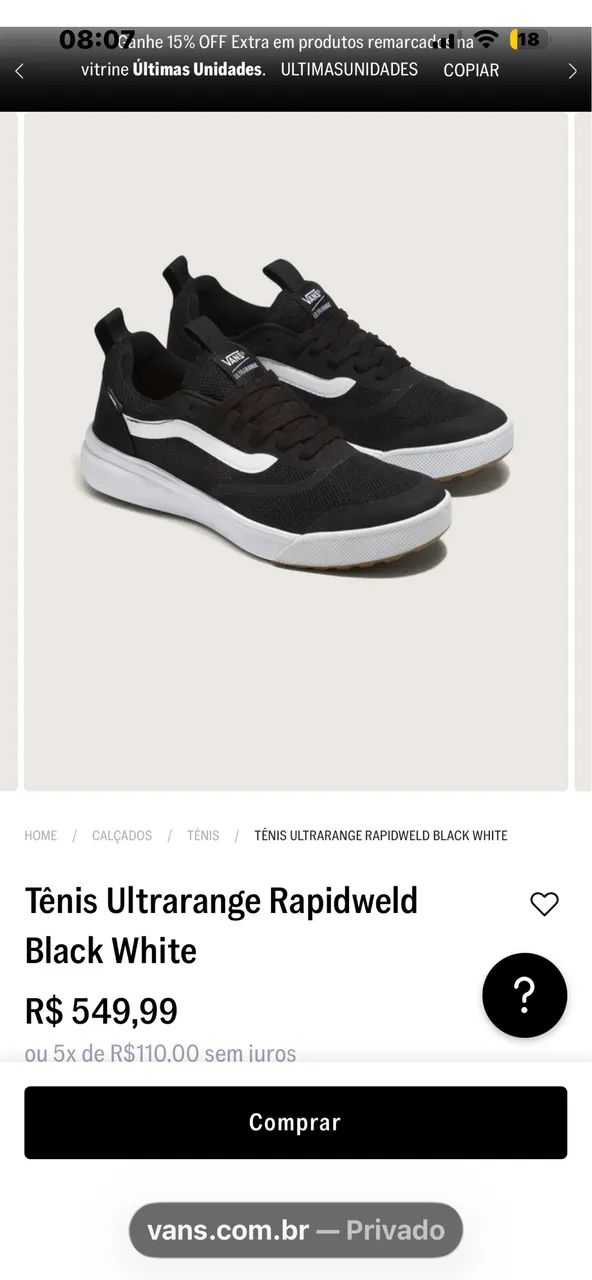 Tênis vans ultraranger original  - Foto 5