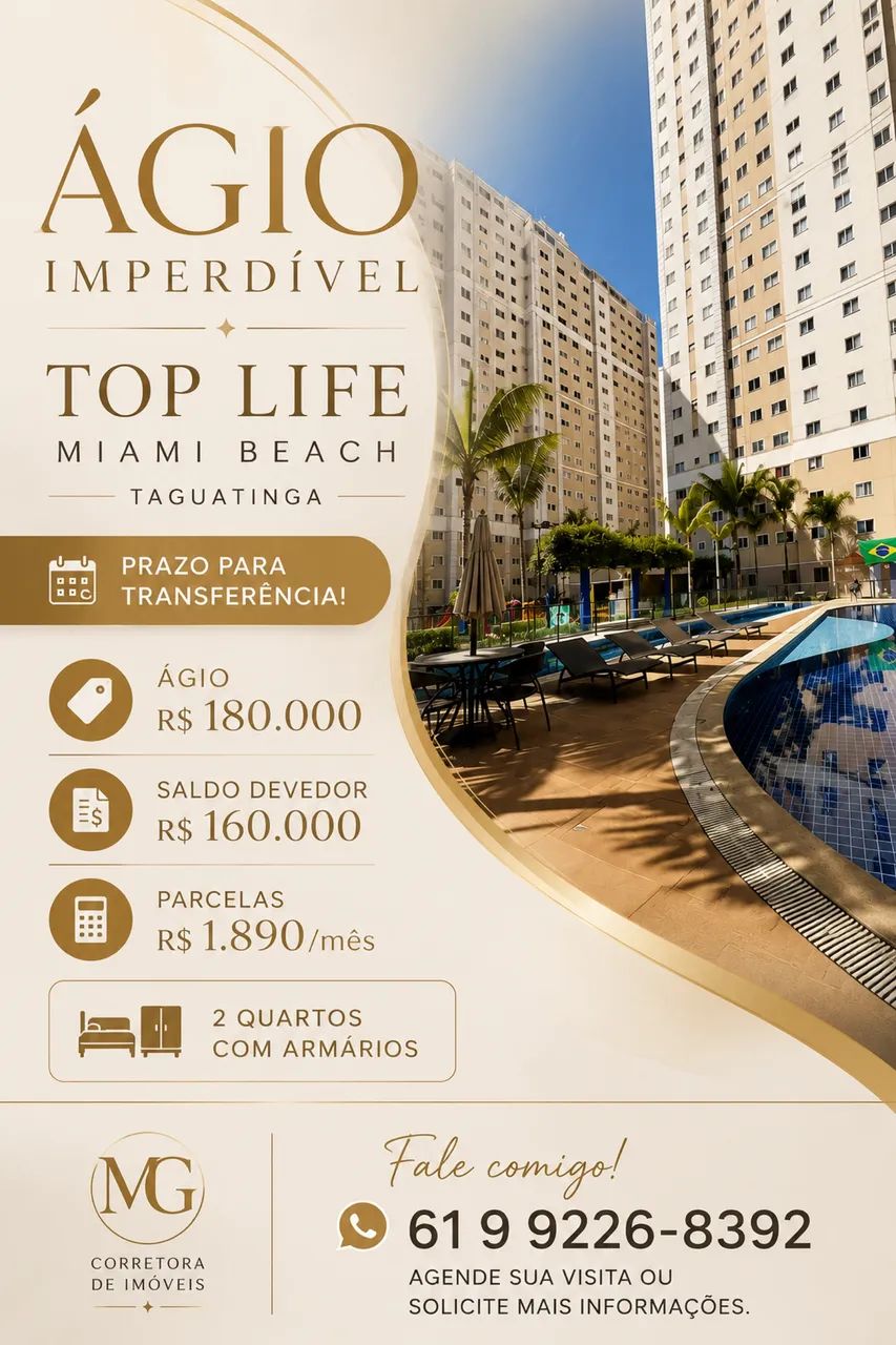 ÁGIO TOP LIFE TAGUATINGA 