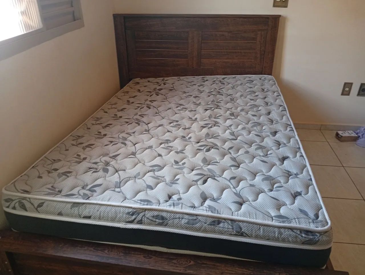 Cama casal com colchão incluso  - Foto 3