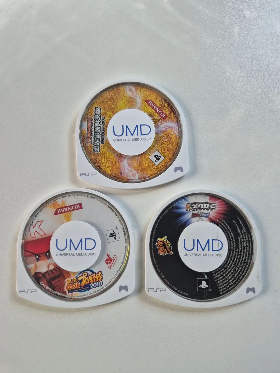Lote 3 jogos psp