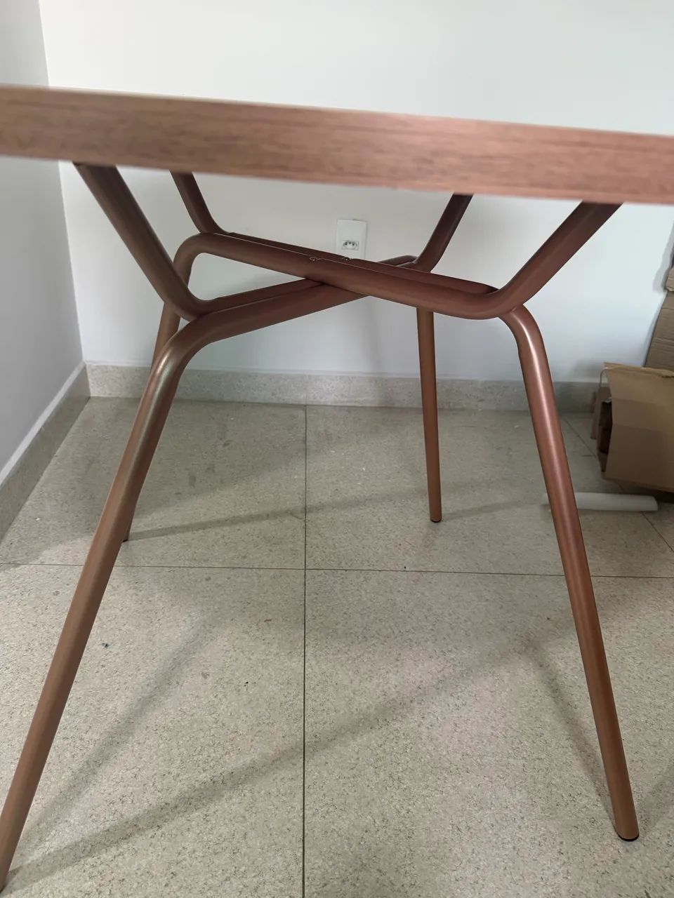 Mesa redonda bronze  - Foto 2